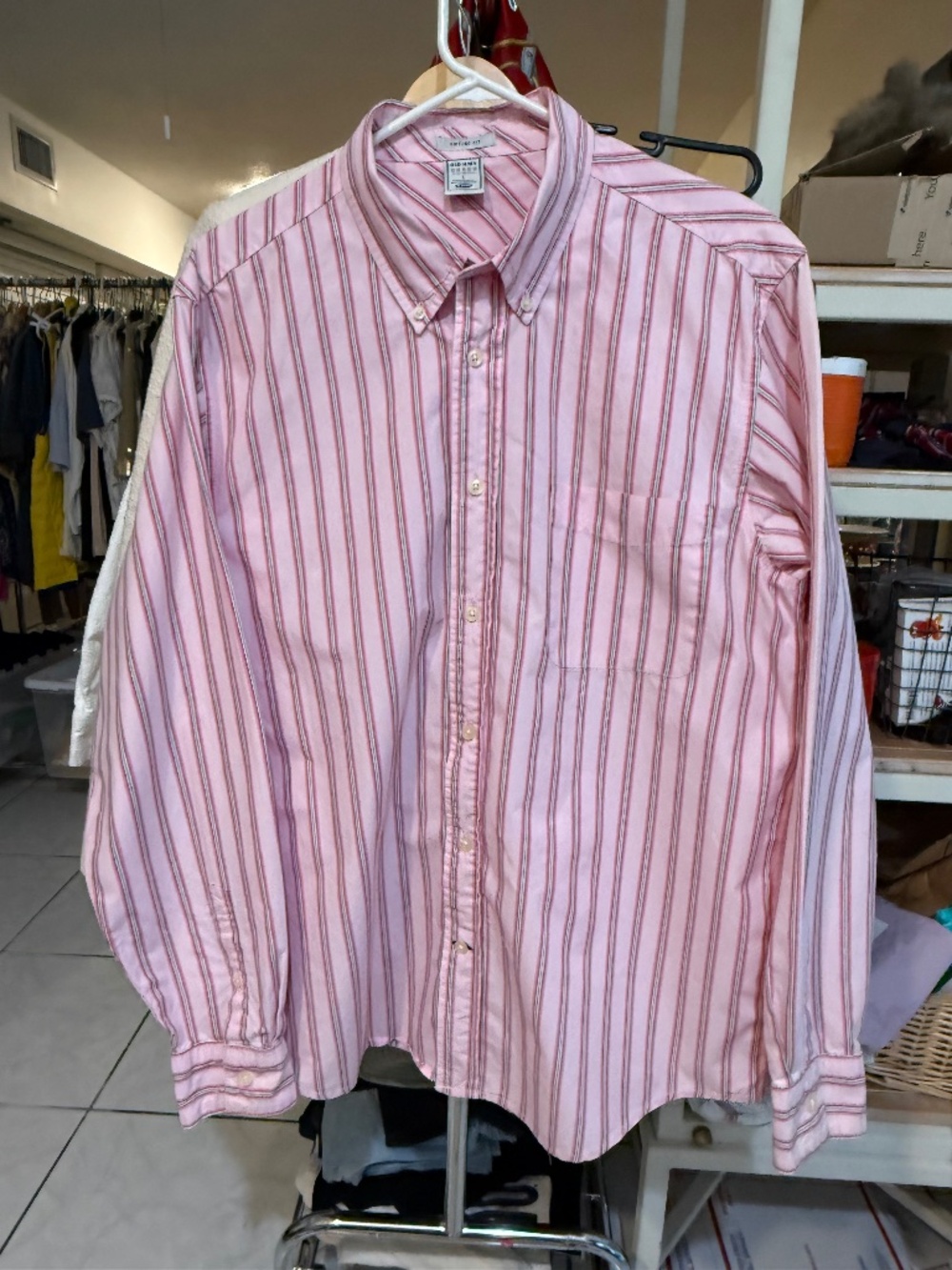OLD NAVY LARGE MEN'S DRESS SHIRTY